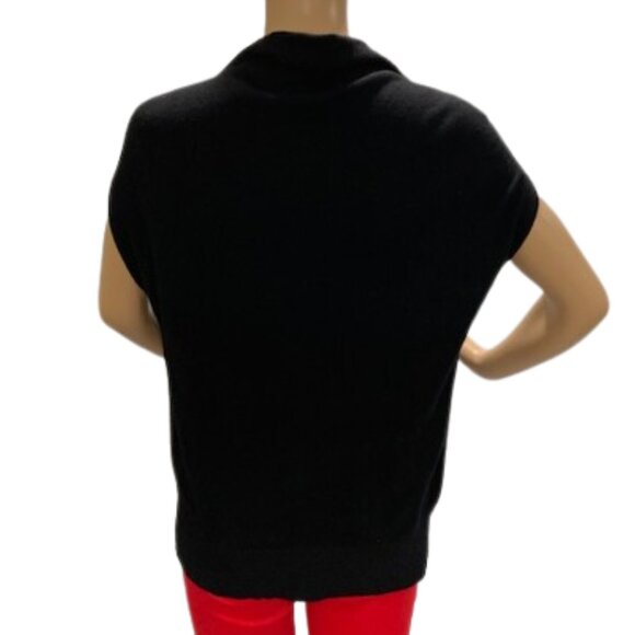 Vila Milano Black Knit Top - Picture 5 of 6